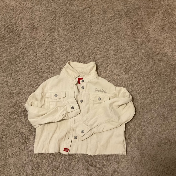 Dickies white denim set